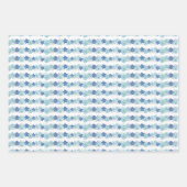 Feuilles de papier à enveloppement floral (Devant)