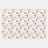 Feuilles de papier à enveloppement mixte Halloween (Devant 2)