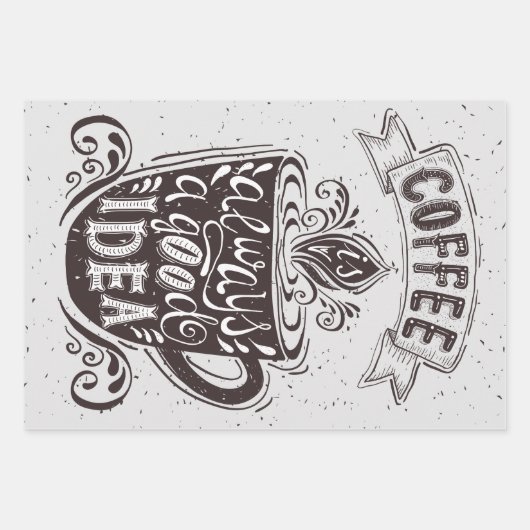 Feuilles de papier à envelopper à thème (Devant 3)