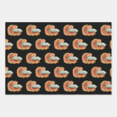 Feuilles de papier à envelopper de Betta Fish (Devant)