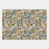 Feuilles de papier à envelopper de broderie mervei (Devant 3)