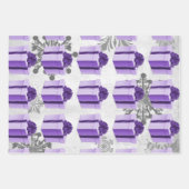 Feuilles de papier à envelopper de cadeaux de Noël (Devant 2)