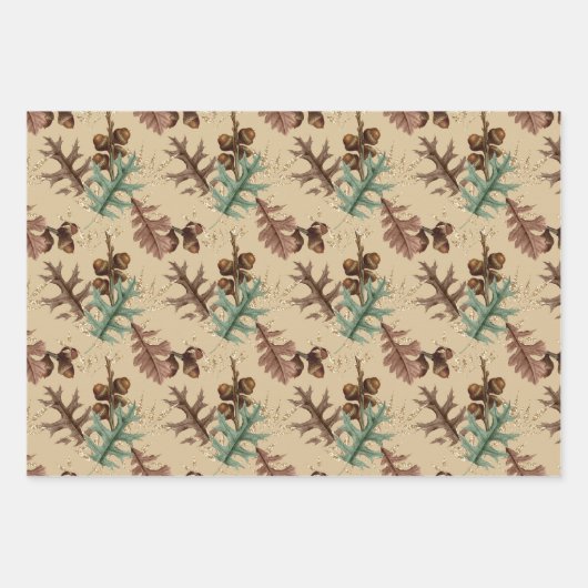 Feuilles de papier à envelopper de coton rustique (Devant 2)