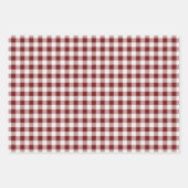 Feuilles de papier à envelopper de Noël classiques (Devant 3)