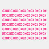 Feuilles de papier à envelopper - Enfers et baiser (Devant 2)