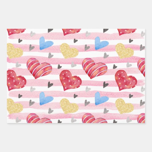 Feuilles de papier à envelopper épais Arty Moderne (Devant)