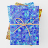 Feuilles de papier à envelopper multicolores (séri (En situation)