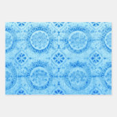 Feuilles de papier à envelopper multicolores (séri (Devant 3)