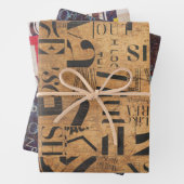 Feuilles de papier à envelopper pour découpage, co (En situation)