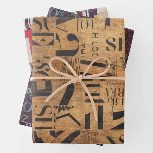 Feuilles de papier à envelopper pour découpage, co (En situation)