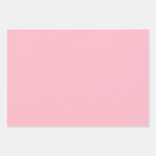 Feuilles de papier à envelopper rose cerisier (Devant)