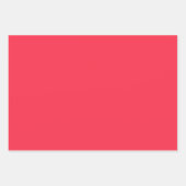 Feuilles de papier à envelopper rouge clair (Devant 3)