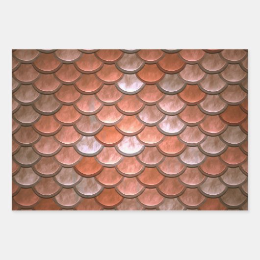 Feuilles de papier à envelopper sur les échelles d (Devant 2)