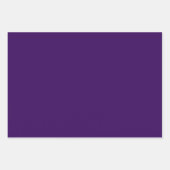 Feuilles de papier à envelopper violet clair (Devant)