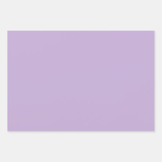 Feuilles de papier à envelopper violet clair (Devant 3)