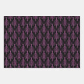 Feuilles de papier à envelopper violet pour os (Devant)