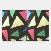 Feuilles de papier à envelopper X mas Motif en ver (Devant 3)