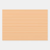 Feuilles de papier à trois tons orange (Devant 2)