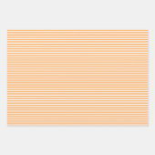 Feuilles de papier à trois tons orange (Devant 3)