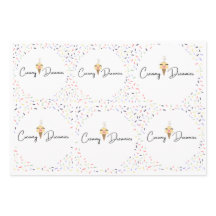 Feuilles de papier cadeau Anniversaire Fille Vanes
