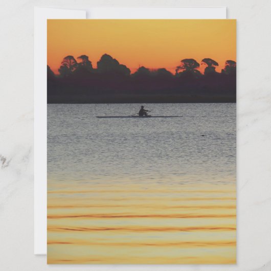 Feuilles de papier Calme du lac Wendouree avant la (Devant)
