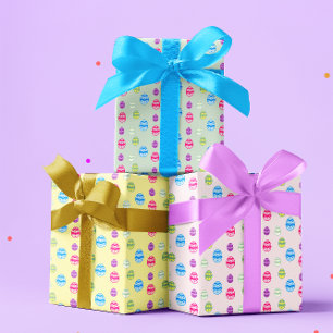 Feuilles de papier colorées du Motif d'Oeuf de Pâq