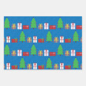 Feuilles de papier couleur Carré de Noël (Devant 3)