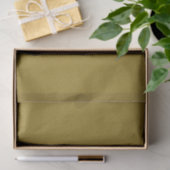 Feuilles de papier de soie Chroma Textura - Ocre (Cadeau)