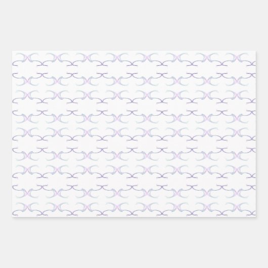 Feuilles de papier d'emballage à motif de rêve vio (Devant)