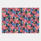 feuilles de papier d'emballage à motifs de baies e (Devant)