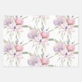 Feuilles de papier d'emballage Boho Rose  (Devant)