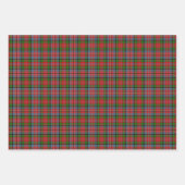 Feuilles de papier d'emballage Clan MacPherson Tar (Devant)