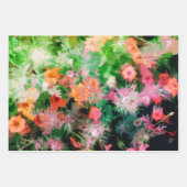 Feuilles de papier d'emballage : Collection floral (Devant 2)