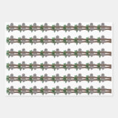 Feuilles de papier d'emballage de fentes (Devant 3)