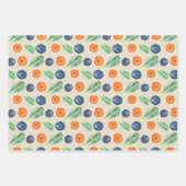 Feuilles de papier d'emballage de fruits et légume (Devant 2)