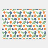 Feuilles de papier d'emballage de fruits et légume (Devant)