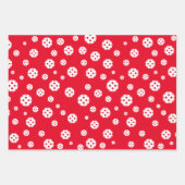 Feuilles de papier d'emballage de Noël à billes de (Devant 2)