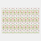 Feuilles de papier d'emballage de vacances (Devant)