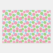 Feuilles de papier d'emballage de vacances (Devant)