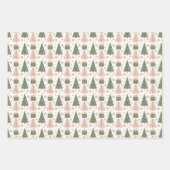 Feuilles de papier d'emballage de vacances (Devant 2)