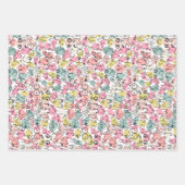 feuilles de papier d'emballage design de poitrine  (Devant)