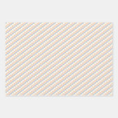 Feuilles de papier d'emballage fantaisie Jeu de 3  (Devant 3)