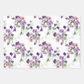 Feuilles de papier d'emballage Félicitations Pois (Devant)