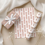 Feuilles de papier d'emballage Last Rodeo de cowgi<br><div class="desc">Un design de cowgirl amusant avec des couleurs marron et beige</div>