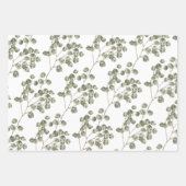 Feuilles de papier d'emballage Paeonia rose (Devant 3)