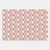 Feuilles de papier d'emballage père Noël No 4 (Devant)