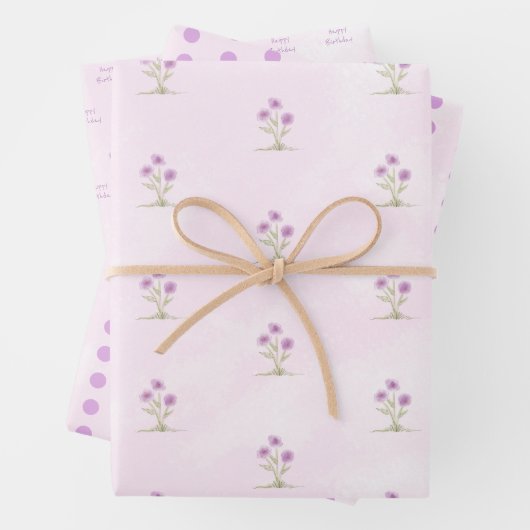 Feuilles de papier d'emballage personnalisées Joye (En situation)