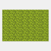 Feuilles de papier d'emballage "Pixelpattern" Var0 (Devant 2)