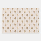 Feuilles de papier d'emballage pour félicitations  (Devant 2)