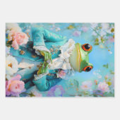 Feuilles de papier d'emballage Prince Grenouille C (Devant 2)